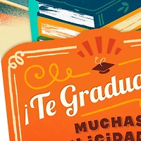 Mortarboard and Stars Spanish-Language Graduation Card for only USD 3.99 | Hallmark