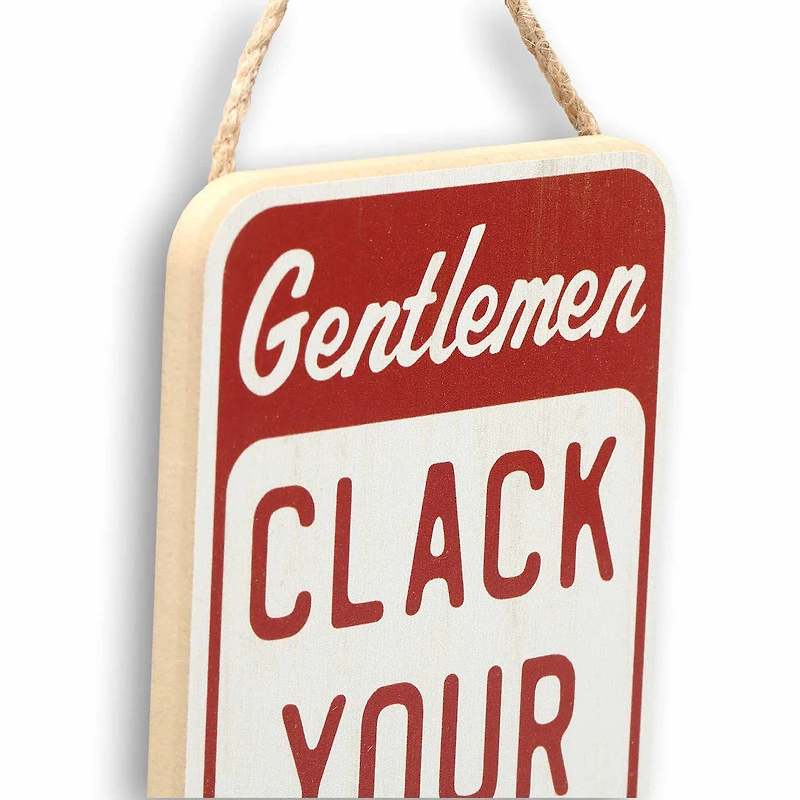 Open Road Garage Clack Your Tongs Wood Quote Sign for only USD 9.99 | Hallmark