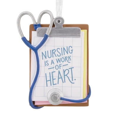 Nursing Is a Work of Heart Hallmark Ornament for only USD 14.99 | Hallmark