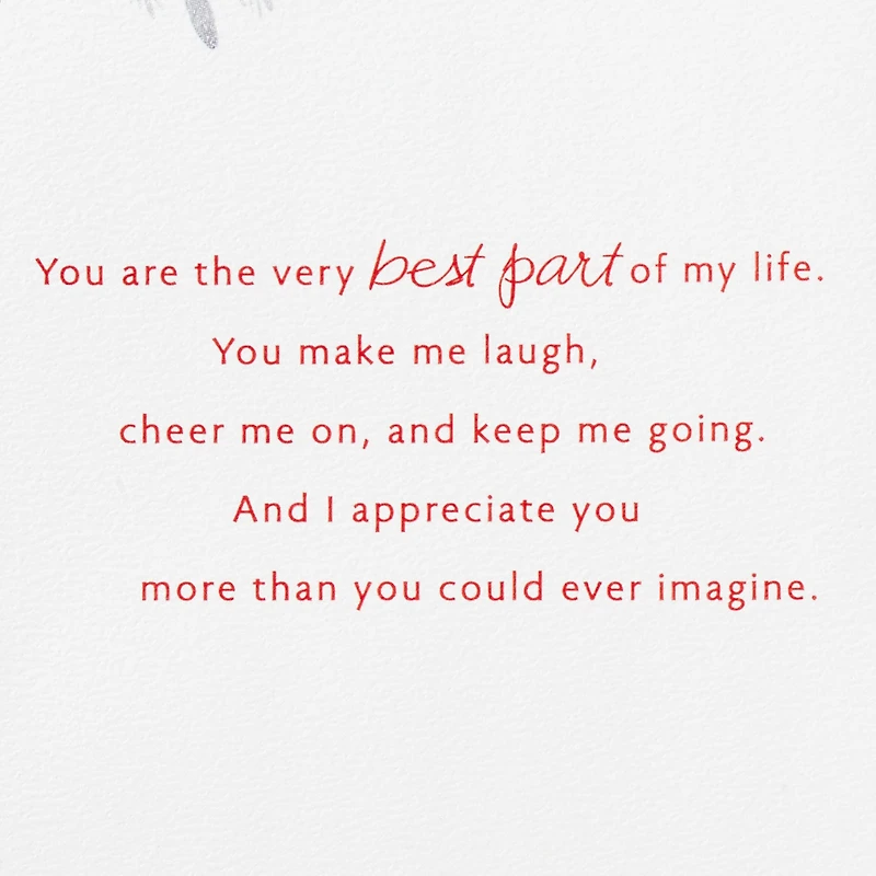 My Partner, My Love Christmas Card for Wife for only USD 6.99 | Hallmark