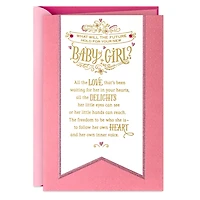 A Future Filled With Love New Baby Girl Card for only USD 6.59 | Hallmark