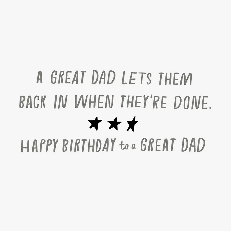 A Good Dad vs. a Great Dad Funny Birthday Card for only USD 3.99 | Hallmark