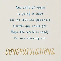 Luckiest Baby Ever Baby Boy Congratulations for only USD 6.59 | Hallmark