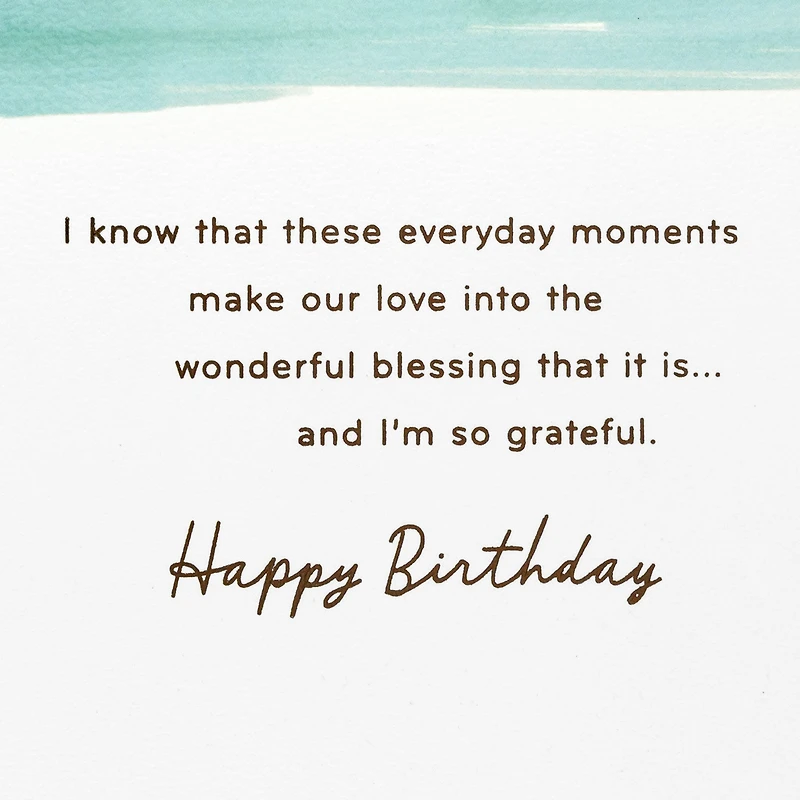 Our Life Is Such a Blessing Birthday Card for Husband for only USD 7.59 | Hallmark