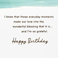 Our Life Is Such a Blessing Birthday Card for Husband for only USD 7.59 | Hallmark