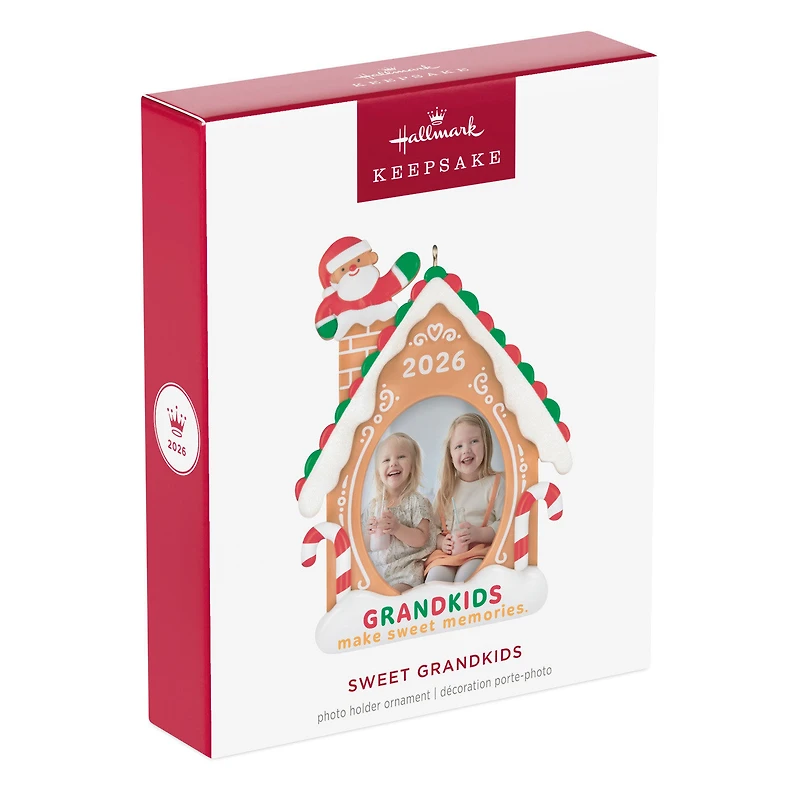 Sweet Grandkids 2026 Photo Frame Ornament for only USD 19.99 | Hallmark