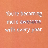 More Awesome With Every Year 16th Birthday Card for only USD 4.99 | Hallmark