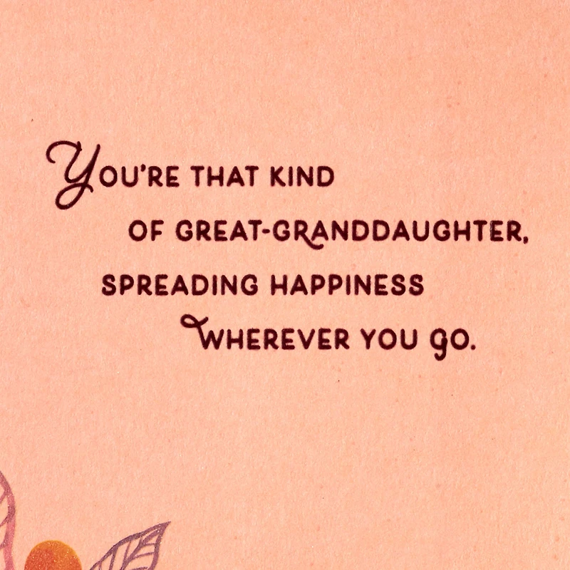 Full of Joy Birthday Card for Great-Granddaughter for only USD 4.99 | Hallmark