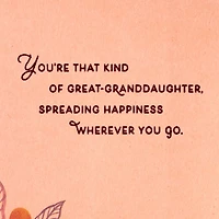 Full of Joy Birthday Card for Great-Granddaughter for only USD 4.99 | Hallmark