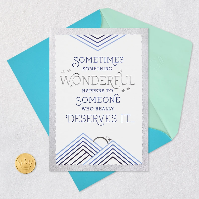 You Deserve Something Wonderful Congratulations Card for only USD 5.99 | Hallmark