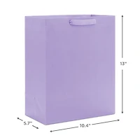 13" Solid Lavender Large Gift Bag for only USD 4.49 | Hallmark