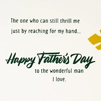 To Wonderful Man I Love Romantic Father's Day Card for only USD 6.59 | Hallmark