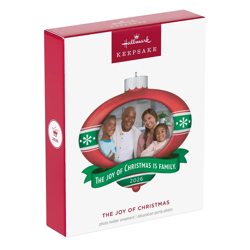 The Joy of Christmas 2026 Photo Frame Ornament for only USD 19.99 | Hallmark