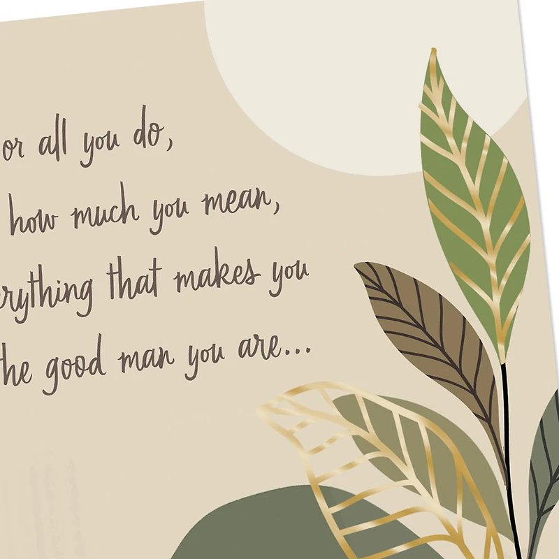 Celebrating the Good Man You Are Father's Day Card for only USD 2.50 | Hallmark