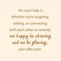 Baby We So Cute Anniversary Card for only USD 4.99 | Hallmark