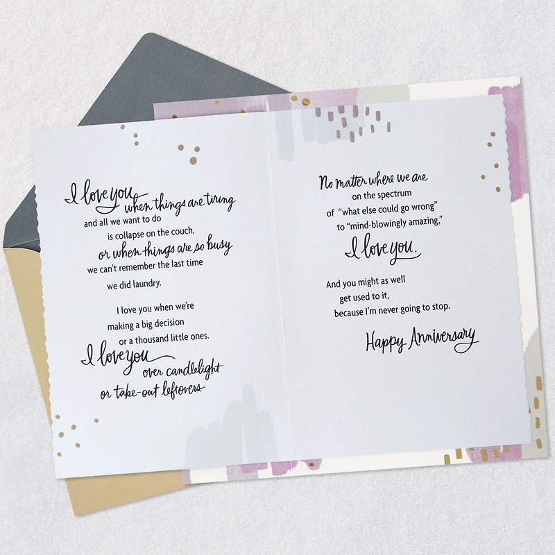 Love You Literally All the Time Anniversary Card for Spouse for only USD 7.99 | Hallmark