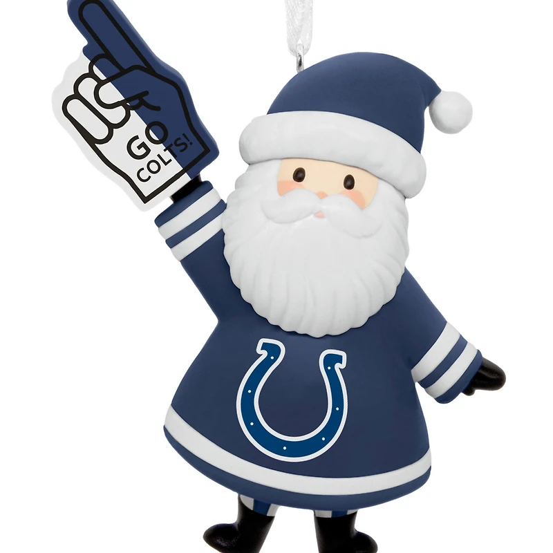 NFL Indianapolis Colts Santa Fan Hallmark Ornament for only USD 12.99 | Hallmark