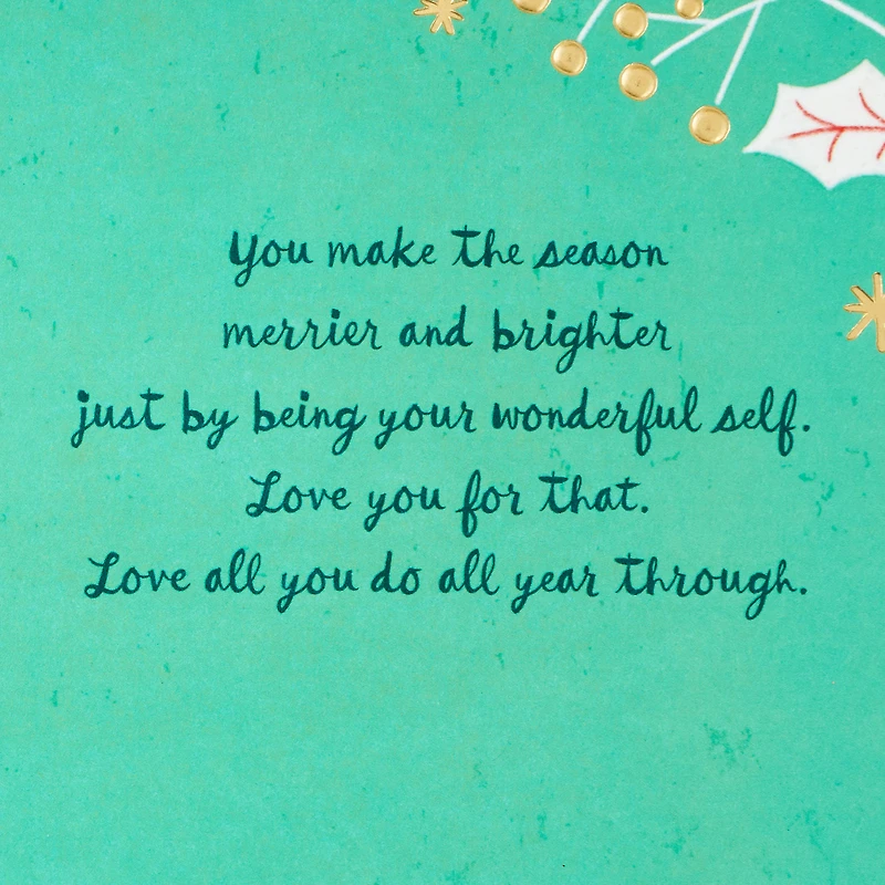 You Bring the Christmas Magic Christmas Card for Auntie for only USD 3.99 | Hallmark
