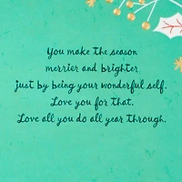 You Bring the Christmas Magic Christmas Card for Auntie for only USD 3.99 | Hallmark
