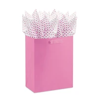 Hot Pink Polka Dots on White Tissue Paper, 6 sheets for only USD 1.99 | Hallmark
