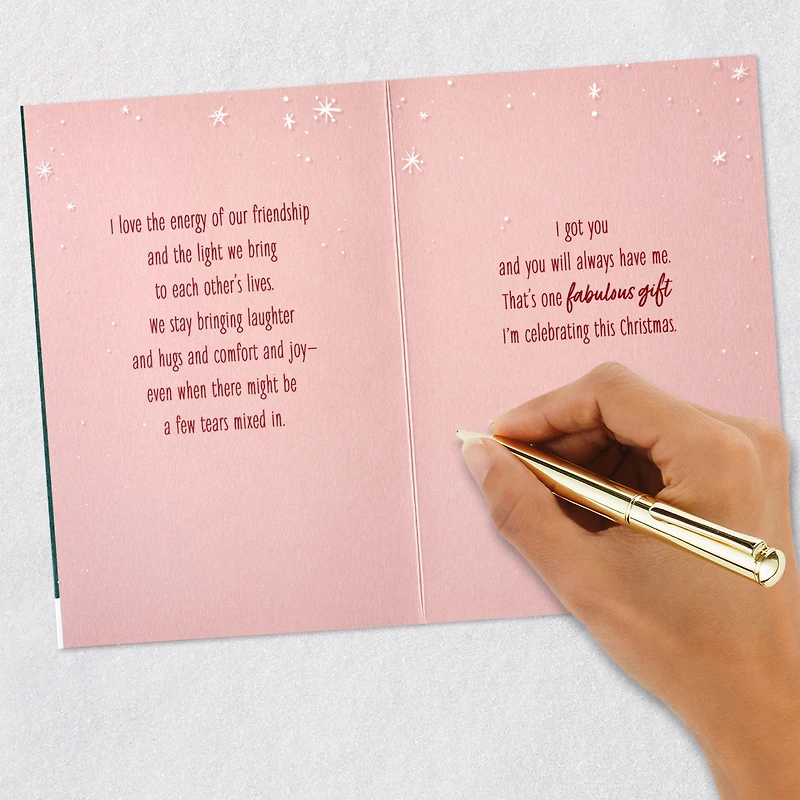 Your Friendship Is a Fabulous Gift Christmas Card for Her for only USD 4.59 | Hallmark