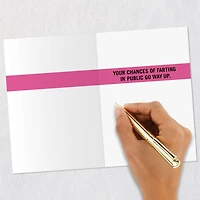 Your Chances of Farting Funny Birthday Card for only USD 4.49 | Hallmark