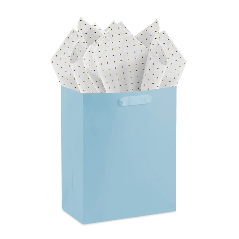 Gold Dots on White Holiday Tissue Paper, 6 sheets for only USD 1.99 | Hallmark