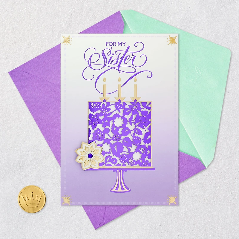 I'm So Glad We're Family Birthday Card for Sister for only USD 7.99 | Hallmark