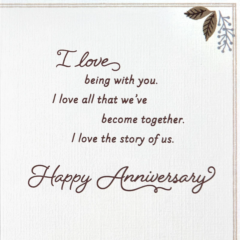 I Love Our Story Anniversary Card for only USD 6.59 | Hallmark