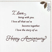 I Love Our Story Anniversary Card for only USD 6.59 | Hallmark
