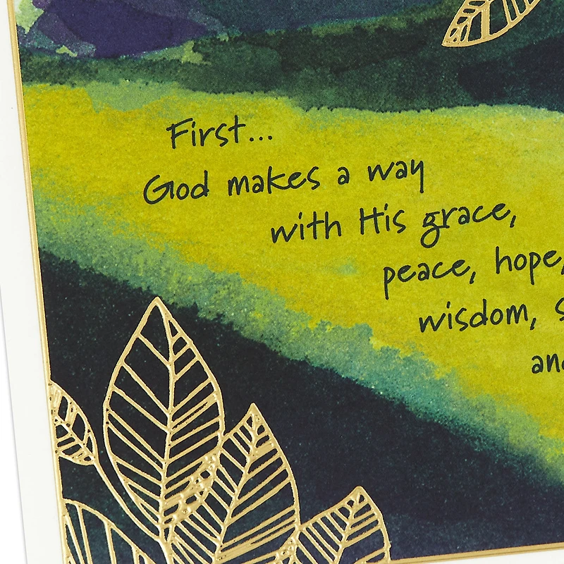 God Makes a Way Religious Encouragement Card for only USD 4.59 | Hallmark
