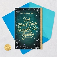 God Brought Us Together Christmas Card for Husband for only USD 7.99 | Hallmark