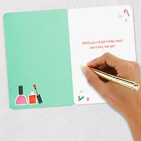 Perfectly Polished Christmas Thank-You Card for Nail Technician for only USD 2.99 | Hallmark