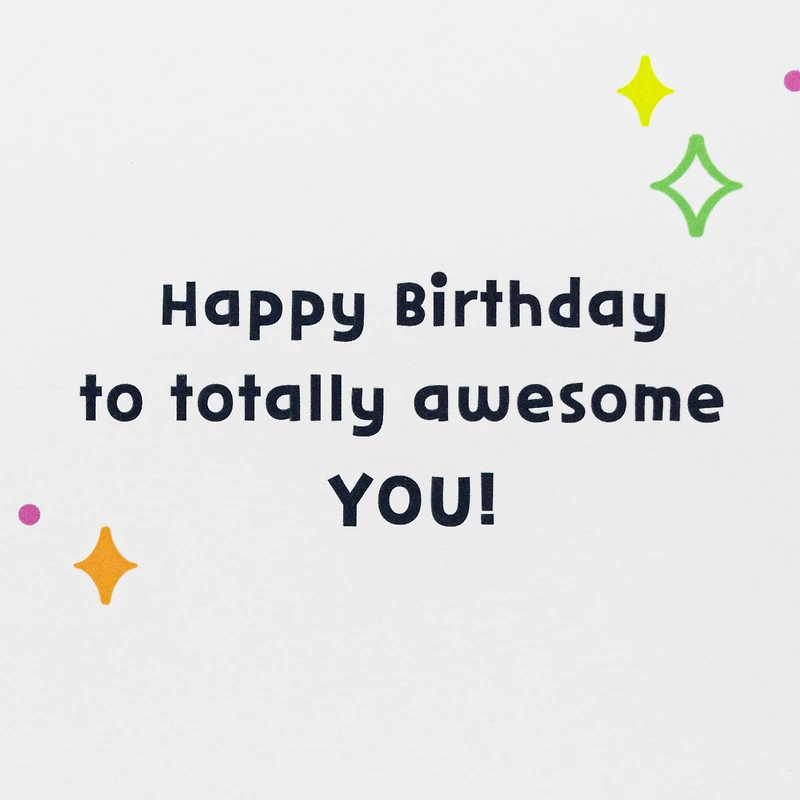 You're Totally Awesome 8th Birthday Card for only USD 4.99 | Hallmark