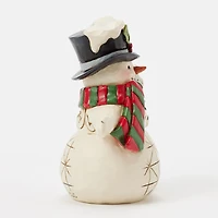 Jim Shore Heartwood Creek Snowman With Snowflake Cane Mini Figurine, 3.82" for only USD 27.99 | Hallmark