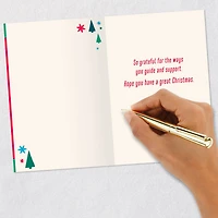 So Grateful for You Christmas Thank-You Card for Coach for only USD 2.99 | Hallmark