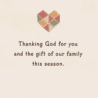 We've Made Wonderful Memories Religious Thanksgiving Card for Relative for only USD 3.99 | Hallmark