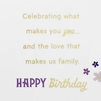 Celebrating the Love That Makes Us Family Birthday Card for Stepdaughter for only USD 5.99 | Hallmark