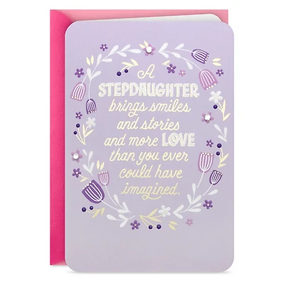 Celebrating the Love That Makes Us Family Birthday Card for Stepdaughter for only USD 5.99 | Hallmark