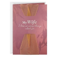I Love So Many Things About You Birthday Card for Wife for only USD 7.59 | Hallmark
