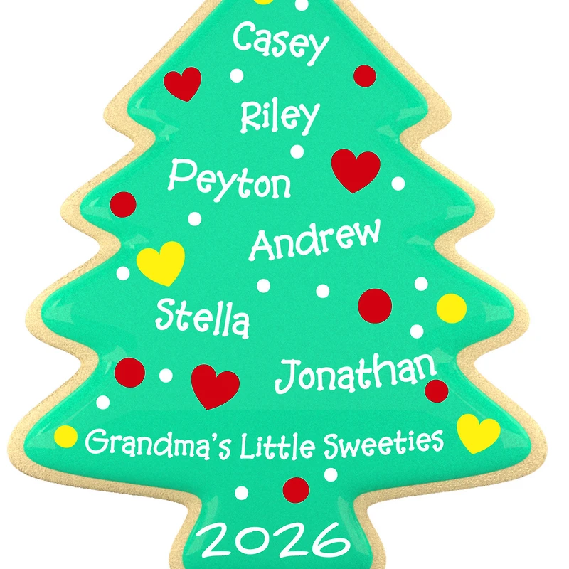 Sweet Memories Sugar Cookie Tree Personalized Ornament, Custom Text for only USD 30.99 | Hallmark