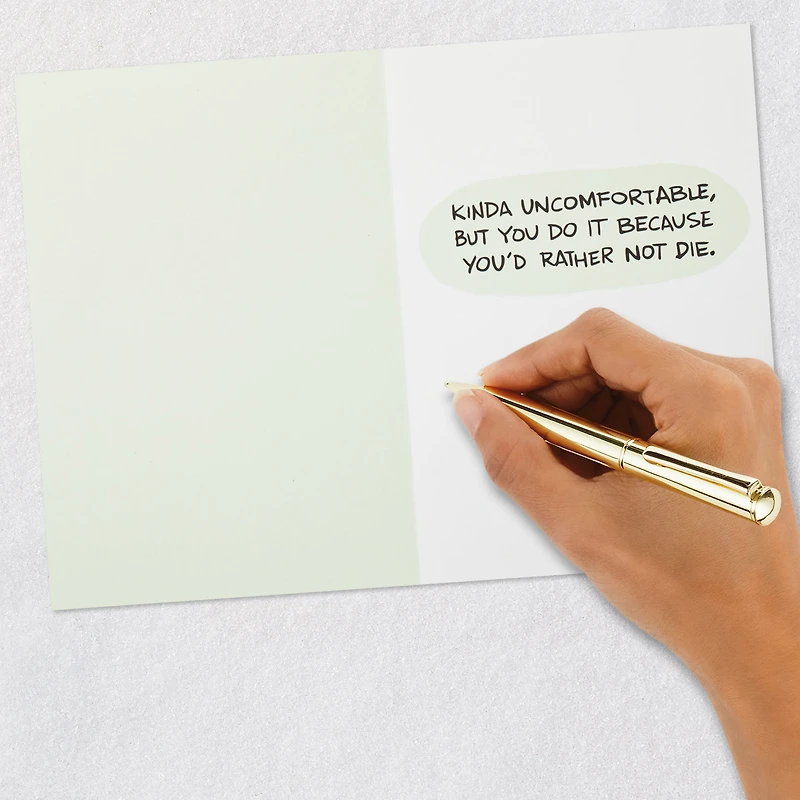 Kinda Uncomfortable Funny Birthday Card for only USD 4.49 | Hallmark