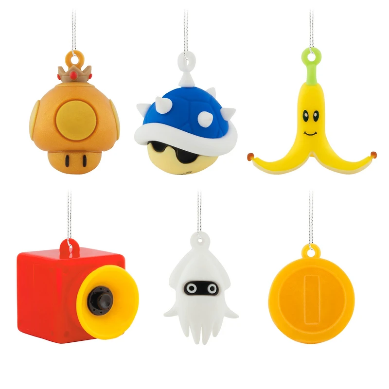 Mini Nintendo Mario Kart™ Shatterproof Hallmark Ornaments, Set of 6 for only USD 14.99 | Hallmark