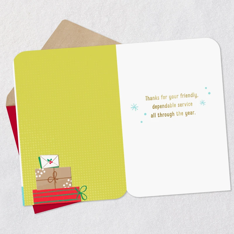 Our Year-Round Santa Christmas Card for Mail Carrier for only USD 3.59 | Hallmark