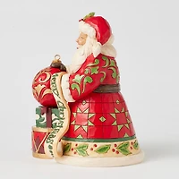 Jim Shore Heartwood Creek Santa Figurine With 2025 Dated Ornament, 7.5" for only USD 64.99 | Hallmark
