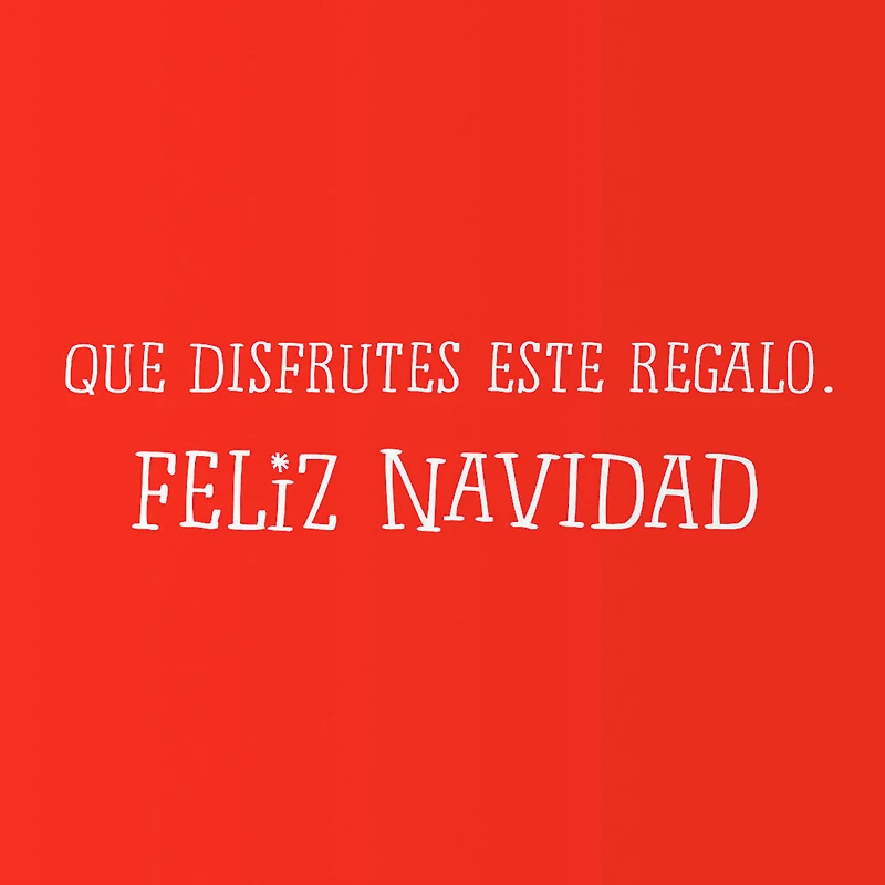 Presents, Surprises and Fun Spanish-Language Money Holder Christmas Card for only USD 1.99 | Hallmark