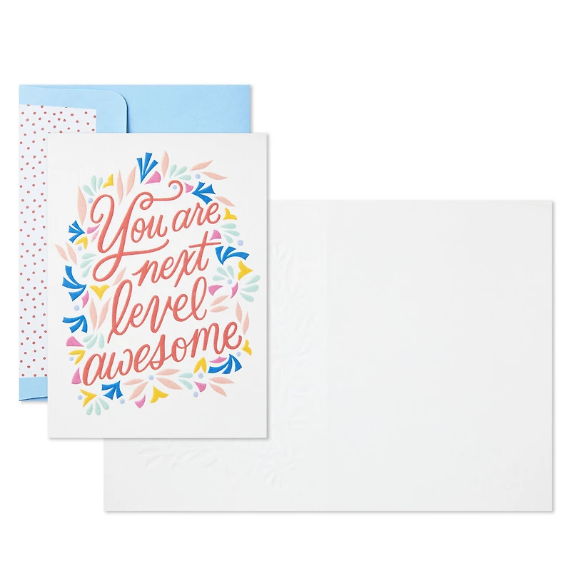 You Are Next Level Awesome Boxed Blank Note Cards Multipack, Pack of 10 for only USD 11.99 | Hallmark