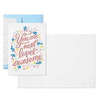 You Are Next Level Awesome Boxed Blank Note Cards Multipack, Pack of 10 for only USD 11.99 | Hallmark