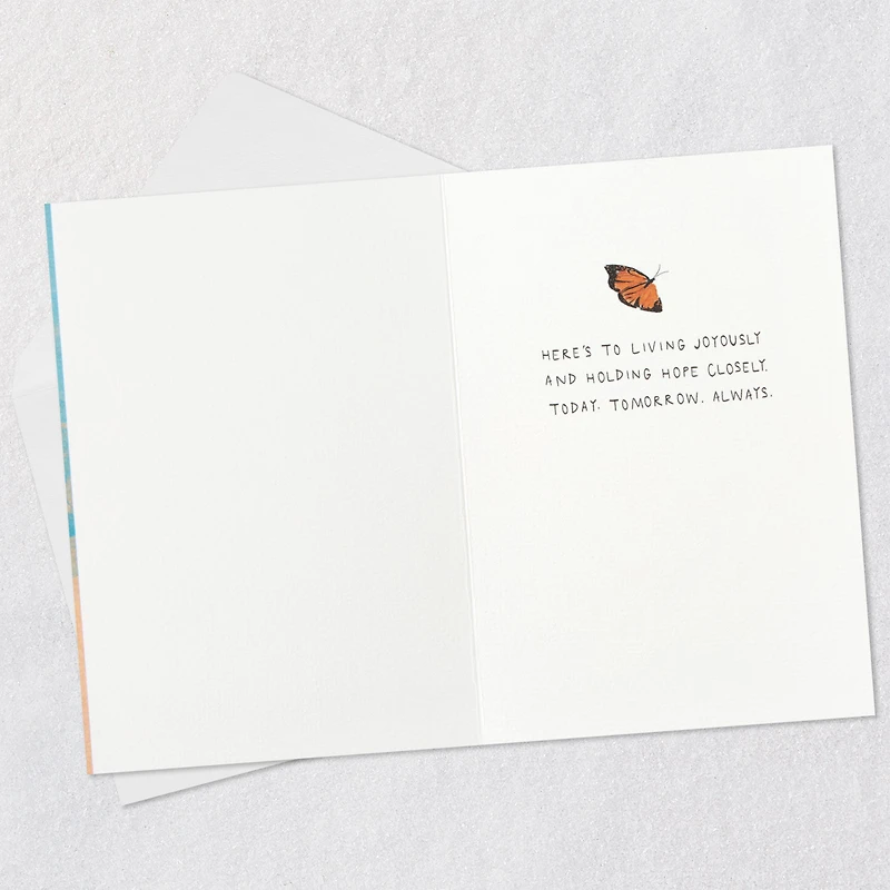 Morgan Harper Nichols Here's to Joy and Hope Encouragement Card for only USD 4.99 | Hallmark