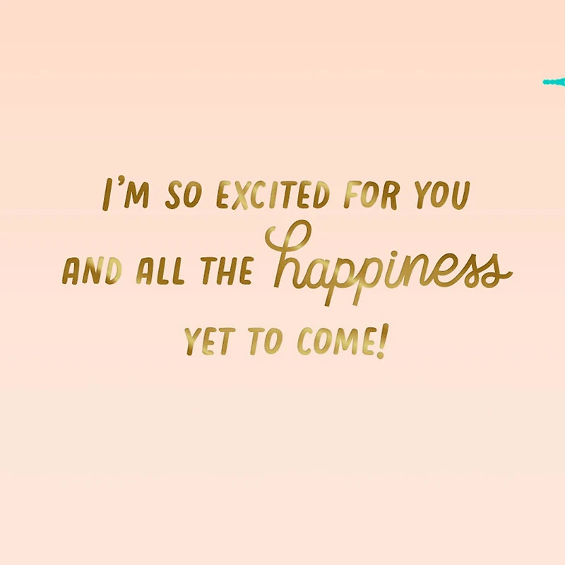 I'm So Excited for You Bridal Shower Card for Daughter-in-Law for only USD 3.99 | Hallmark